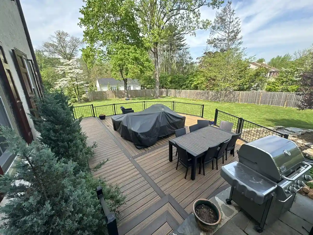 outdoor living space